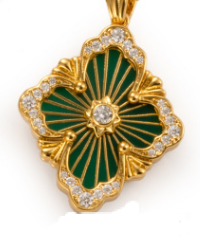 [Marin-Jewelry] B.C.L BIG SIZE  ENAMEL NECKLACE£¨Various colors£©