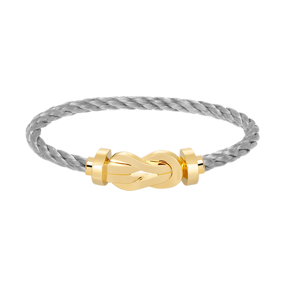 [Marin-Jewelry]CHANCE LARGE 8 FIGURE BUCKLE NO DIAMOND BRACELET GOLD