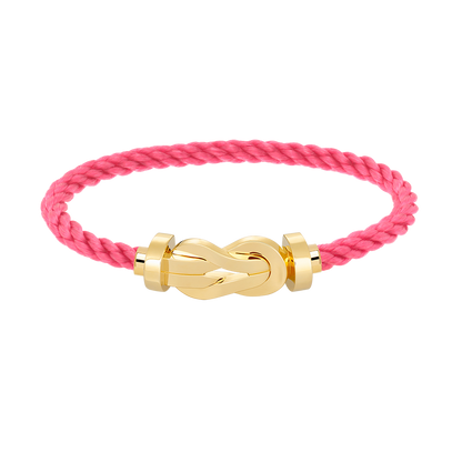 [Marin-Jewelry]CHANCE LARGE 8 FIGURE BUCKLE NO DIAMOND BRACELET GOLD