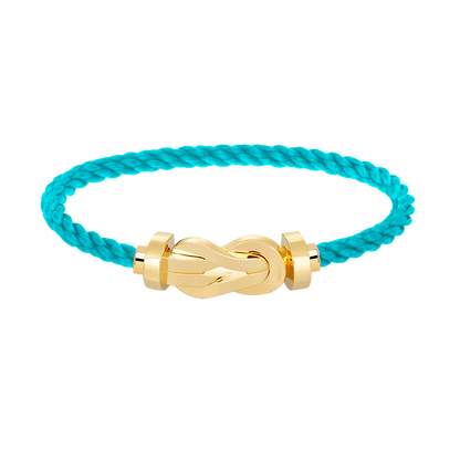 [Marin-Jewelry]CHANCE LARGE 8 FIGURE BUCKLE NO DIAMOND BRACELET GOLD
