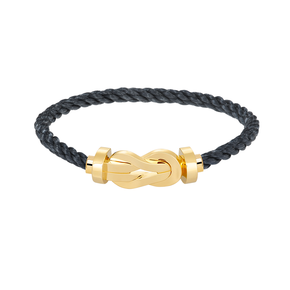 [Marin-Jewelry]CHANCE LARGE 8 FIGURE BUCKLE NO DIAMOND BRACELET GOLD