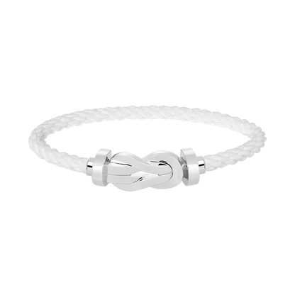 [Marin-Jewelry]CHANCE LARGE 8 FIGURE BUCKLE NO DIAMOND BRACELET SILVER