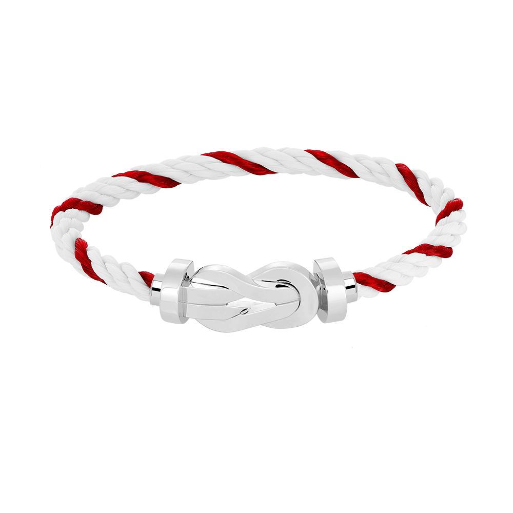 [Marin-Jewelry]CHANCE LARGE 8 FIGURE BUCKLE NO DIAMOND BRACELET SILVER