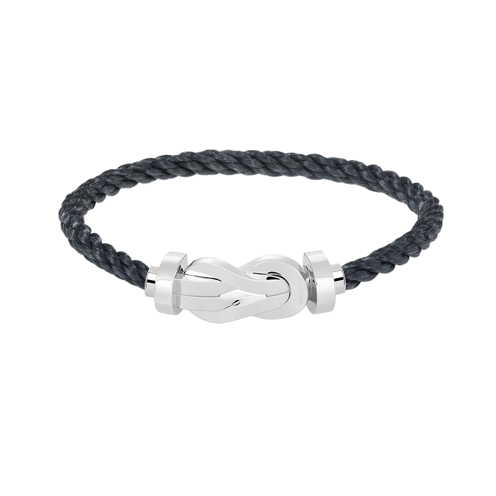 [Marin-Jewelry]CHANCE LARGE 8 FIGURE BUCKLE NO DIAMOND BRACELET SILVER