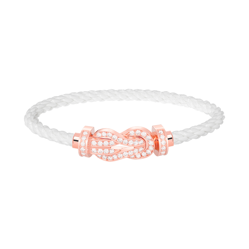 [Marin-Jewelry]CHANCE LARGE 8 FIGURE BUCKLE FULL DIAMOND BRACELET Marin-Jewelry GOLD