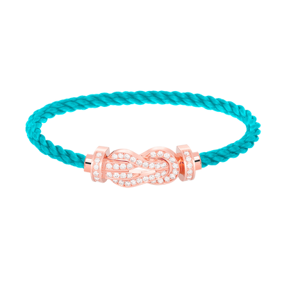 [Marin-Jewelry]CHANCE LARGE 8 FIGURE BUCKLE FULL DIAMOND BRACELET Marin-Jewelry GOLD