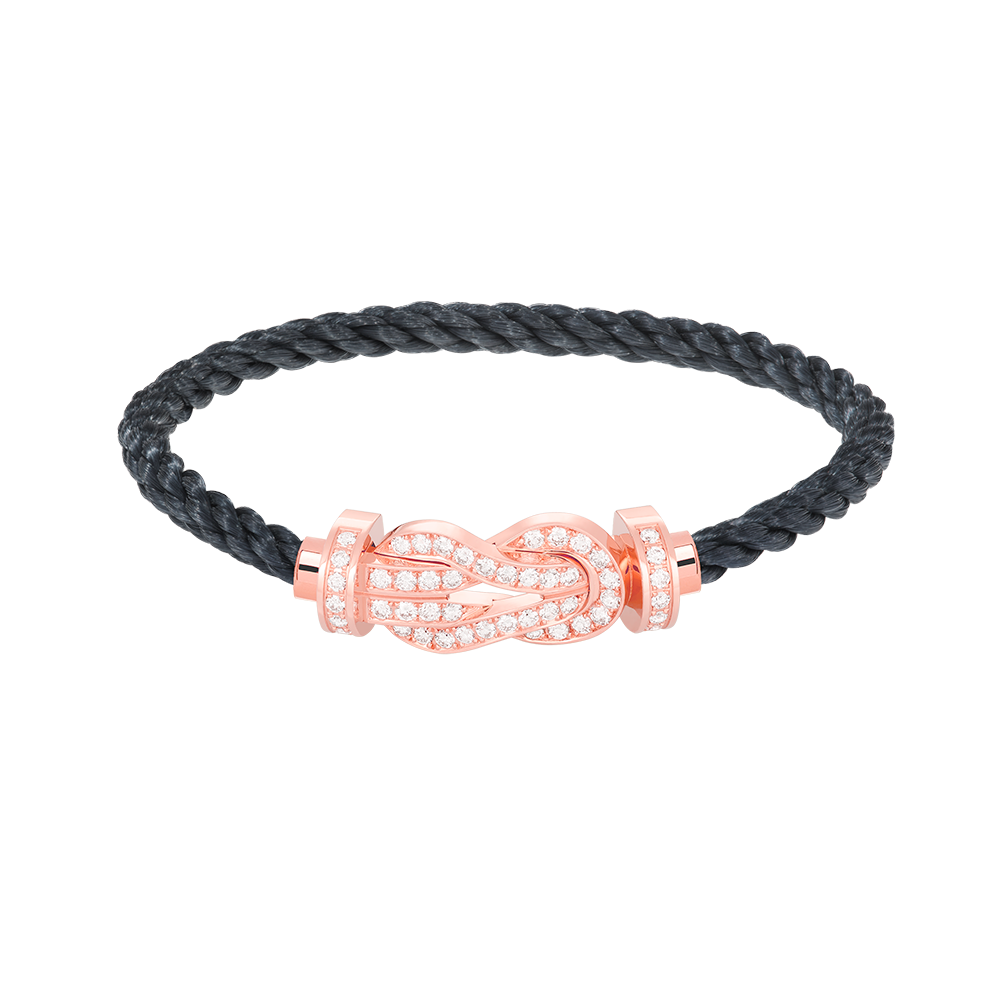 [Marin-Jewelry]CHANCE LARGE 8 FIGURE BUCKLE FULL DIAMOND BRACELET Marin-Jewelry GOLD