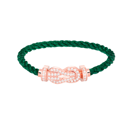 [Marin-Jewelry]CHANCE LARGE 8 FIGURE BUCKLE FULL DIAMOND BRACELET Marin-Jewelry GOLD
