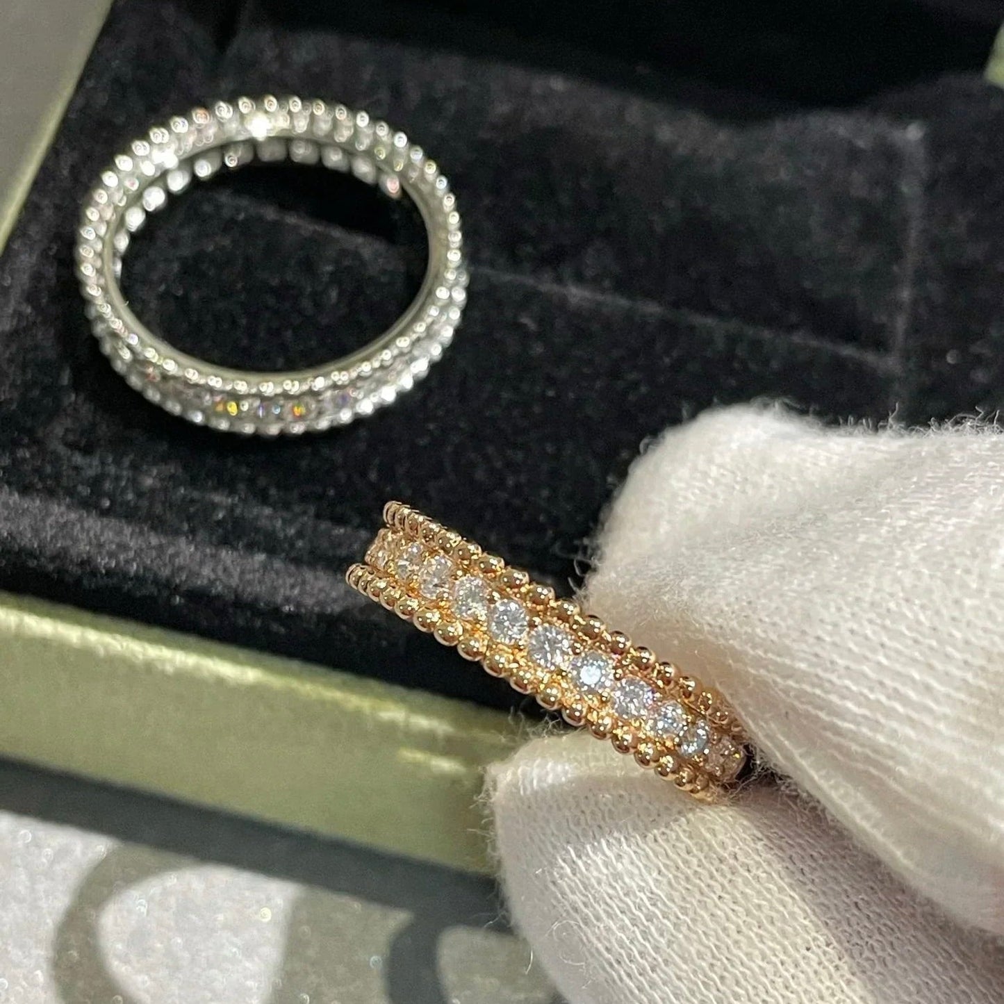 [Marin-Jewelry]PERLEE DIAMOND SILVER RING
