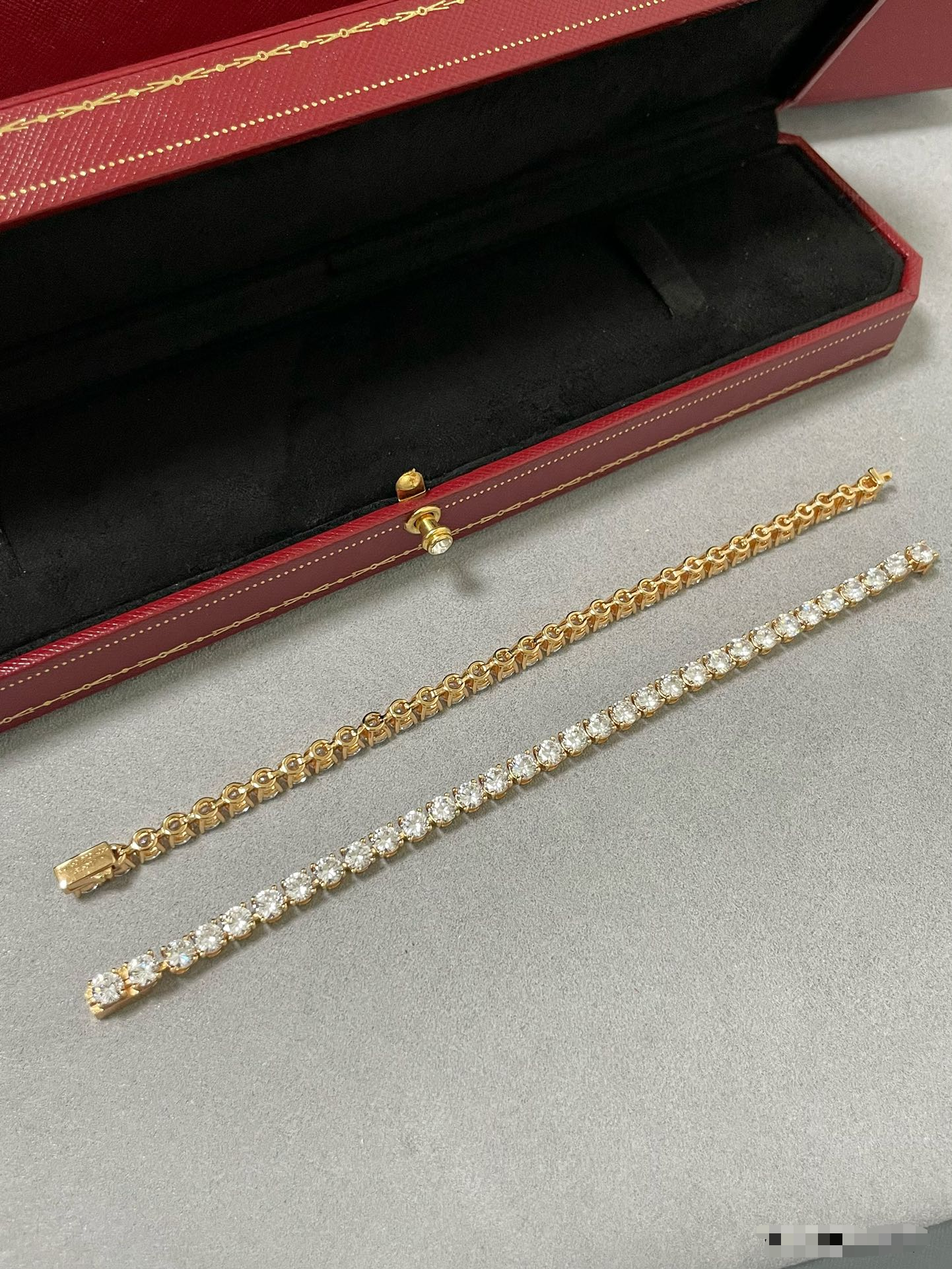 [Marin-Jewelry jewelrys]TENNIS BRACELET WITH FULL DIAMOND SETTING