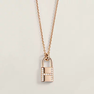 [Marin-Jewelry]HM ADVANCED NICHE LOCK HEAD NECKLACE DIAMONDS