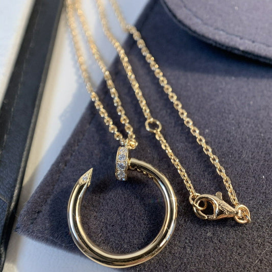 [Marin-Jewelry]JUSTE NECKLACE PINK GOLD