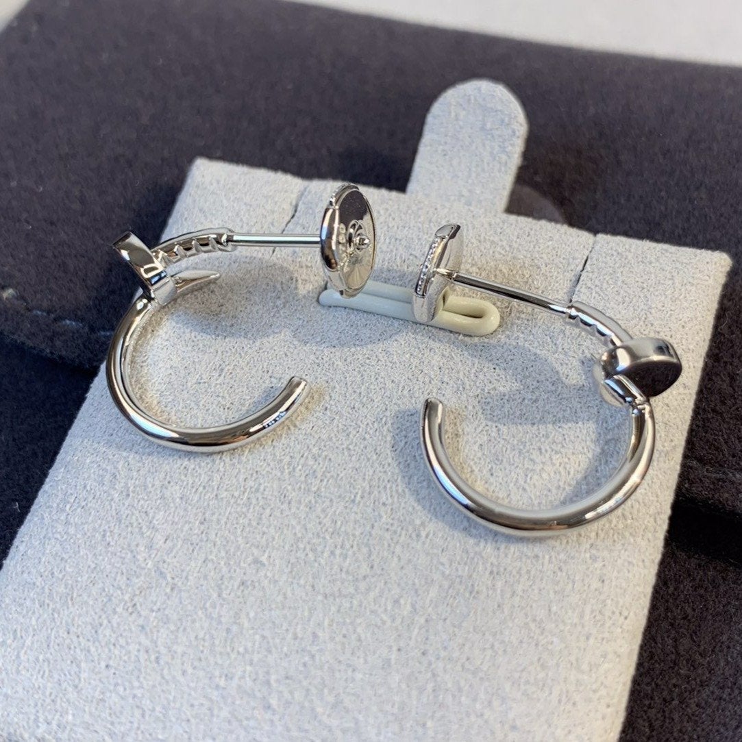 [Marin-Jewelry]JUSTE EARRINGS SILVER
