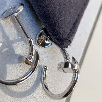 [Marin-Jewelry]JUSTE EARRINGS SILVER