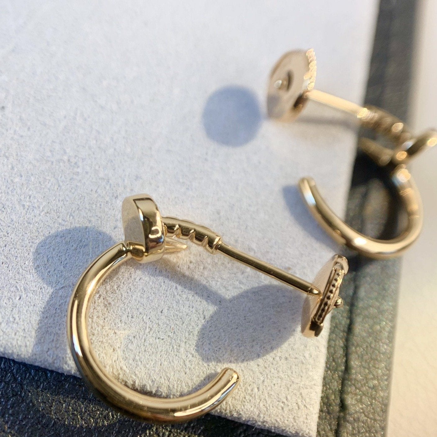 [Marin-Jewelry]JUSTE EARRINGS PINK GOLD