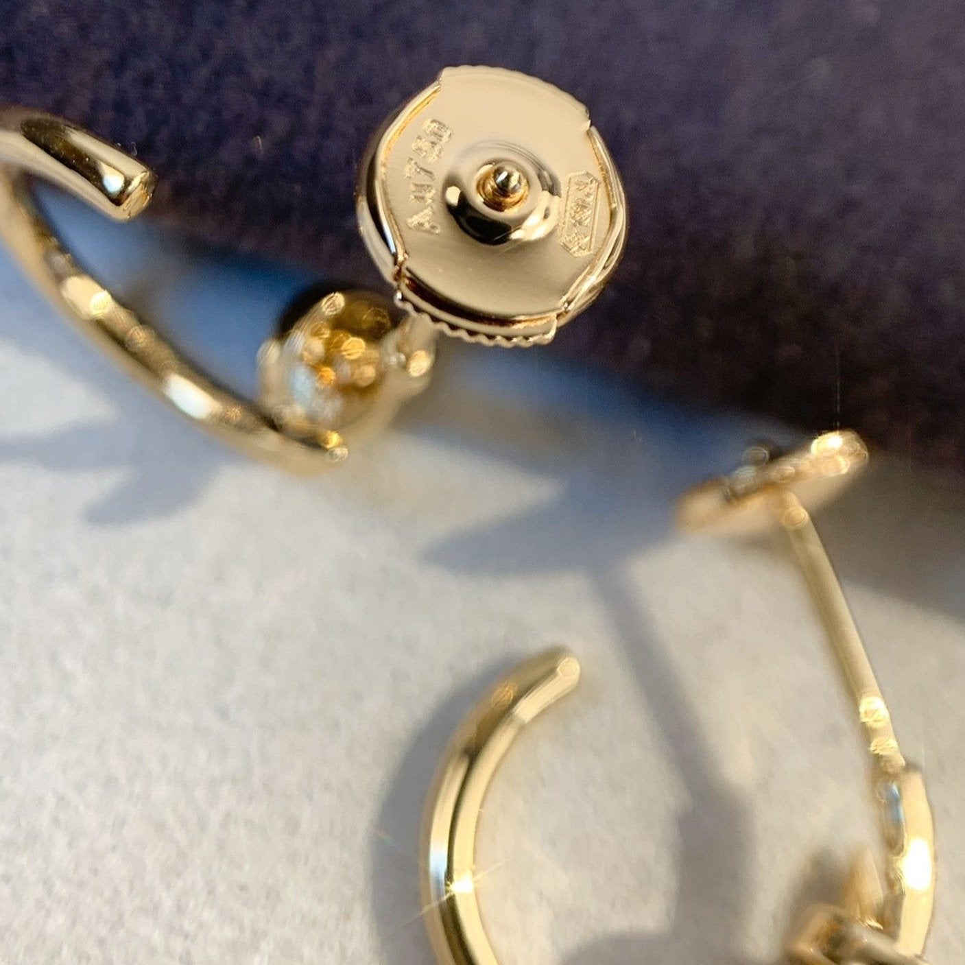 [Marin-Jewelry]JUSTE EARRINGS PINK GOLD