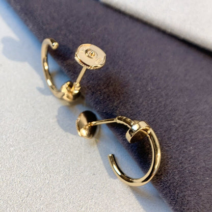 [Marin-Jewelry]JUSTE EARRINGS PINK GOLD