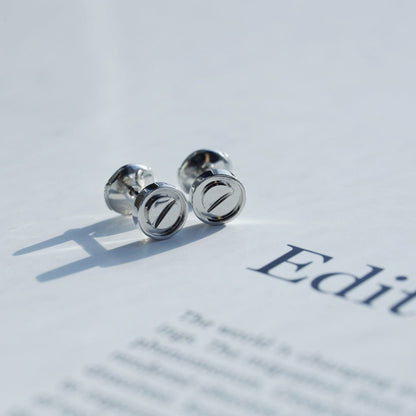 [Marin-Jewelry]LOVE EARRINGS SILVER 10MM