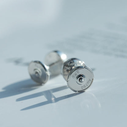 [Marin-Jewelry]LOVE EARRINGS SILVER 10MM