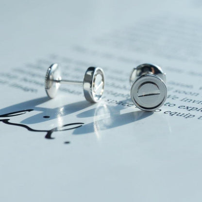 [Marin-Jewelry]LOVE EARRINGS SILVER 10MM