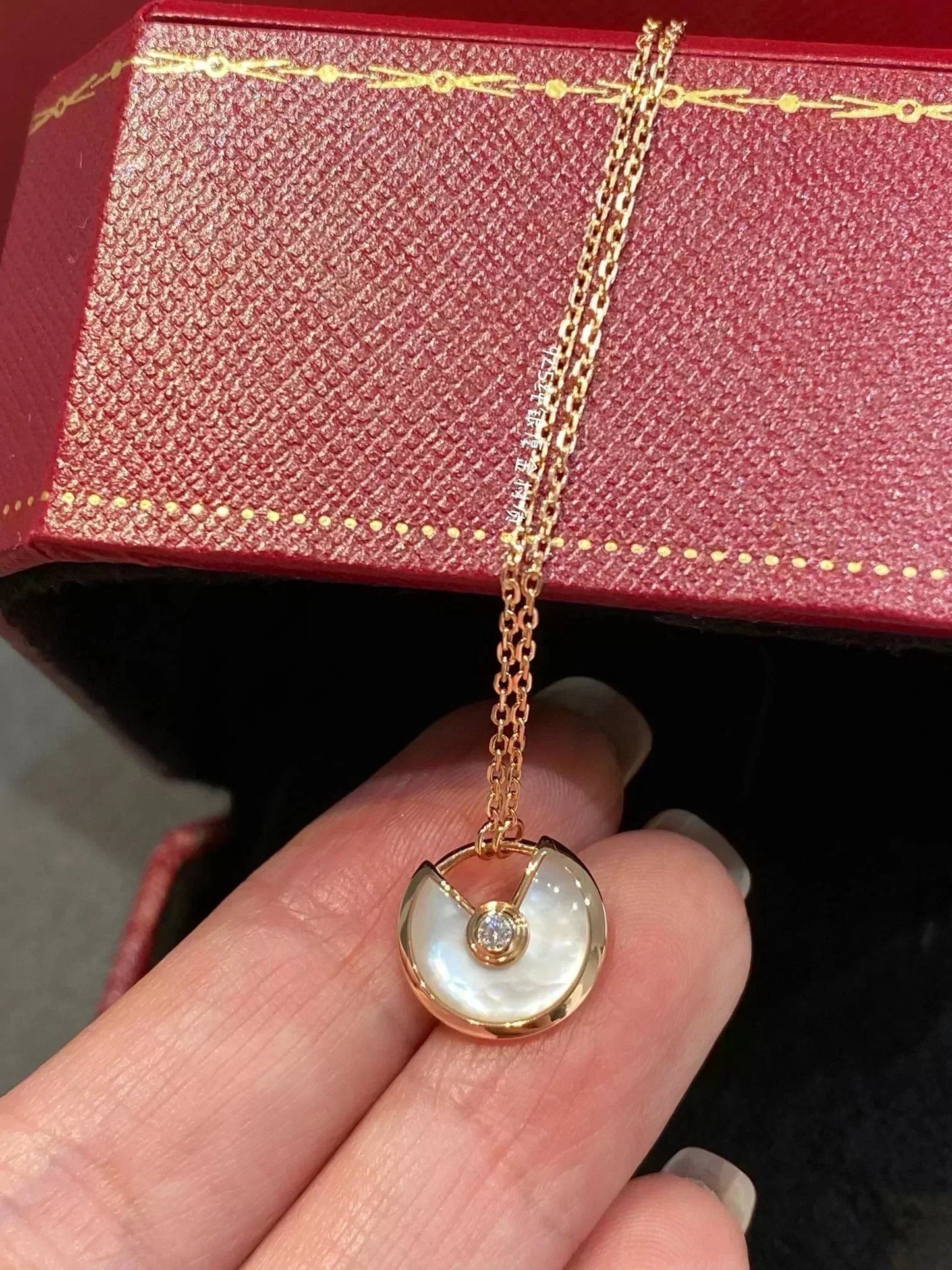 [Marin-Jewelry]AMULETTE Marin-Jewelry GOLD MOP NECKLACE