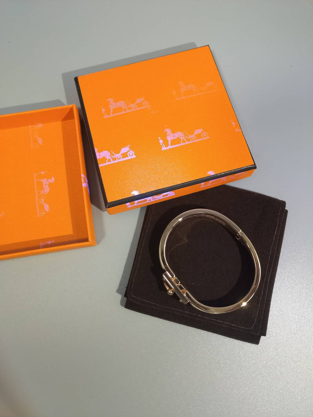 [Marin-Jewelry]H BRACELET PERU 12MM