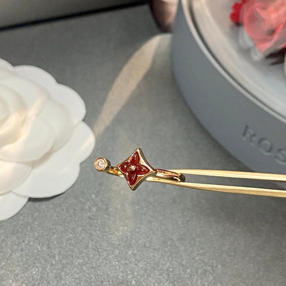 [Marin-Jewelry]STAR 1 DIAMOND OPEN RING