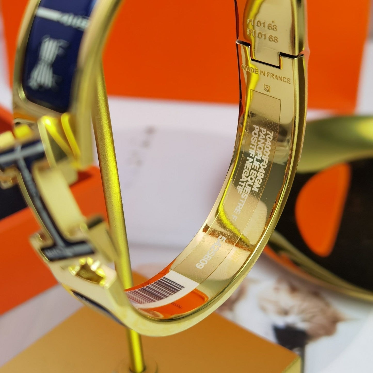 [Marin-Jewelry]H COUVERTURES DARK BLUE BRACELET