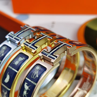 [Marin-Jewelry]H COUVERTURES DARK BLUE BRACELET