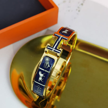[Marin-Jewelry]H COUVERTURES DARK BLUE BRACELET