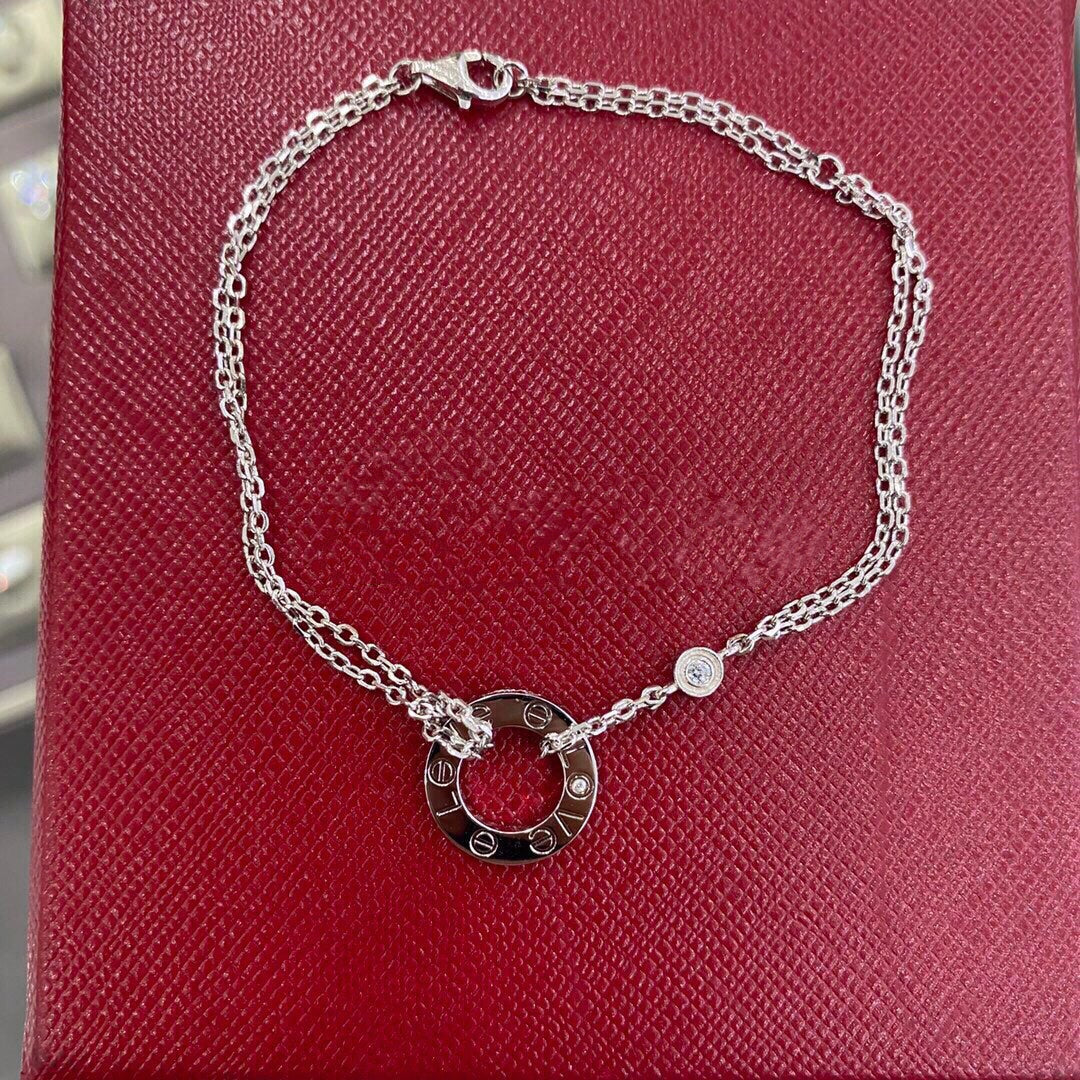 [Marin-Jewelry]LOVE BRACELET 2 DIAMOND