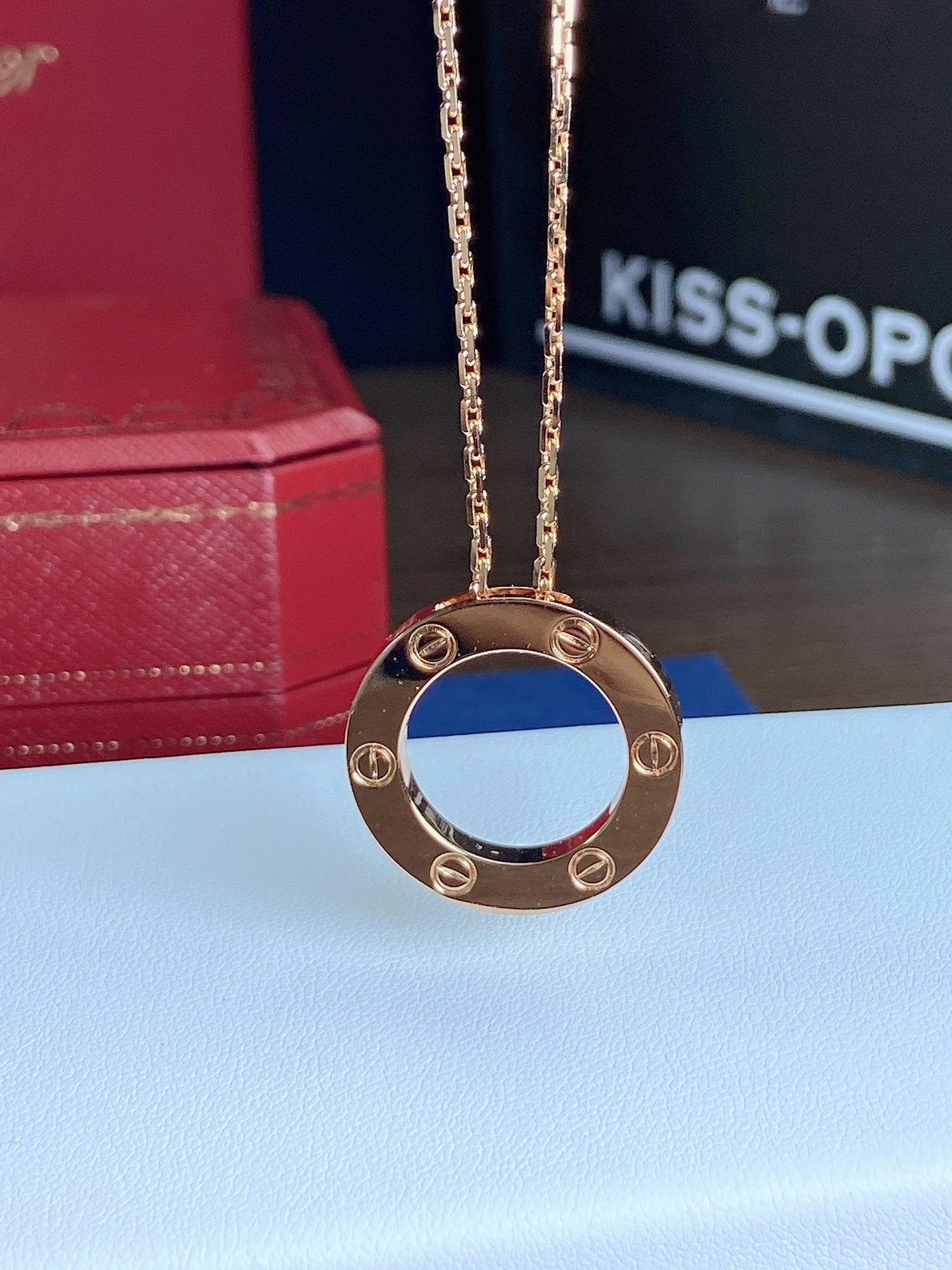 [Marin-Jewelry]LOVE NECKLACE 16MM