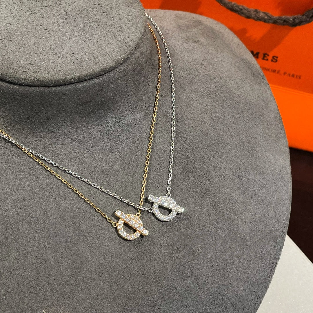 [Marin-Jewelry]ECHAPEE NECKLACE DIAMOND