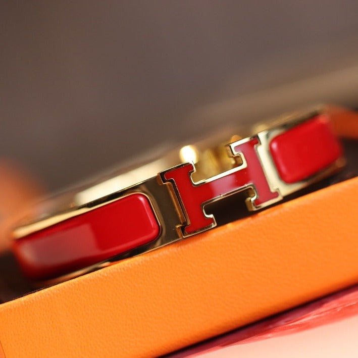 [Marin-Jewelry]H BRACELET 12MM GOLD