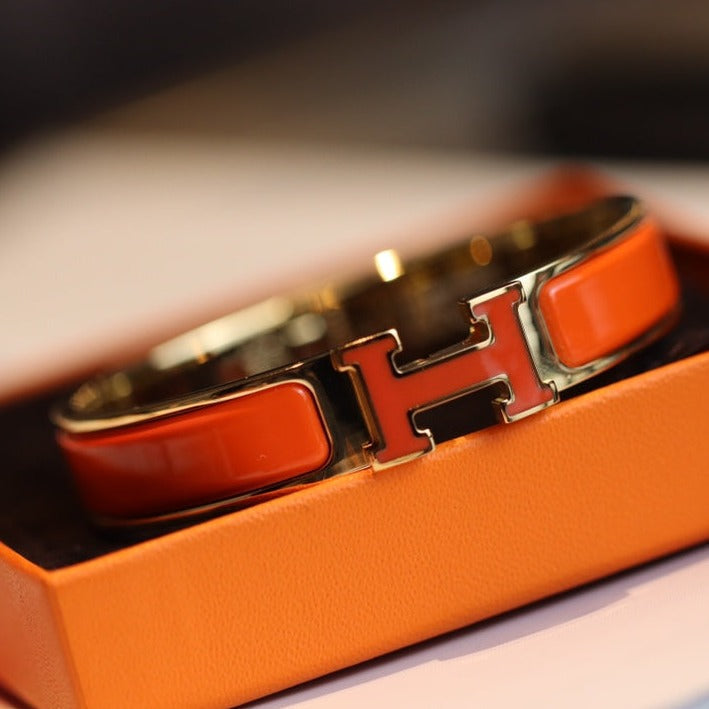[Marin-Jewelry]H BRACELET 12MM GOLD