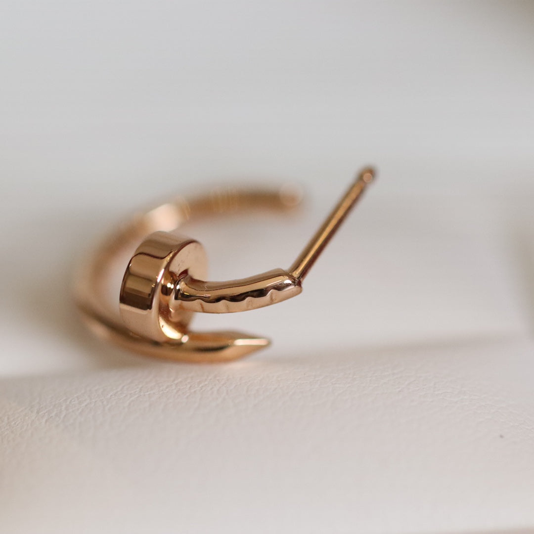 [Marin-Jewelry]JUSTE EARRINGS PINK GOLD