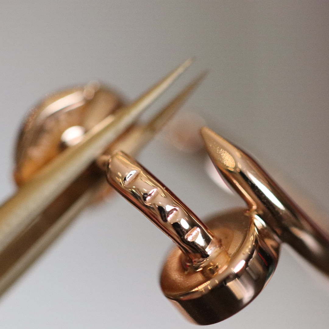 [Marin-Jewelry]JUSTE EARRINGS PINK GOLD