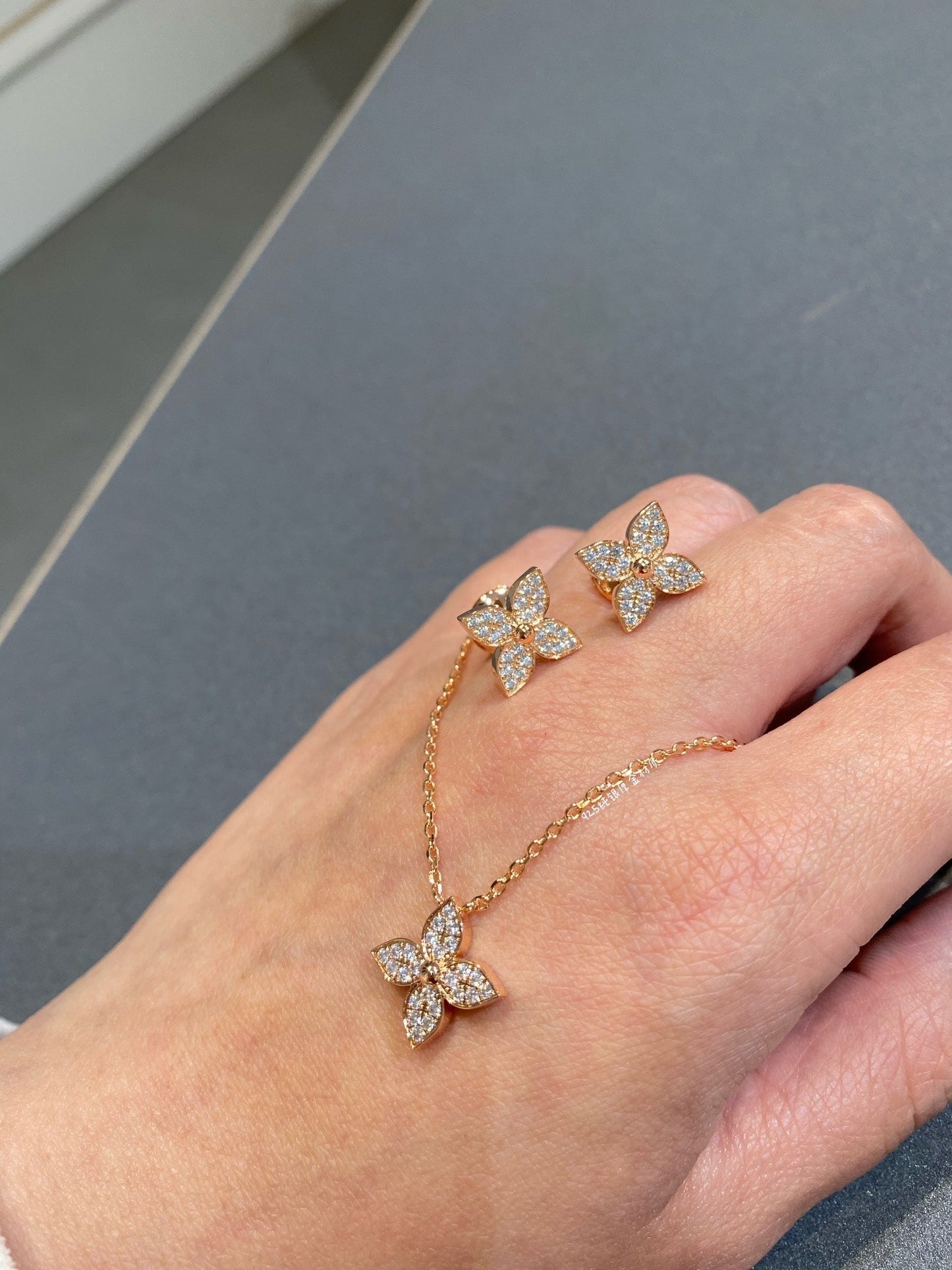 [Marin-Jewelry]STAR DIAMOND NECKALCE