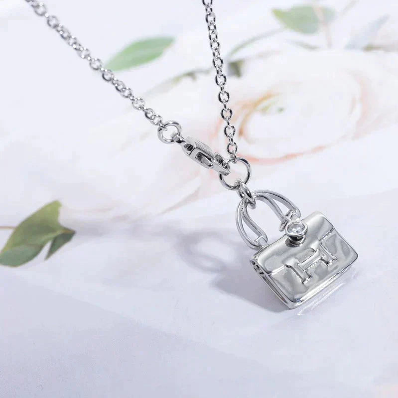 [Marin-Jewelry]AMULETTE PEDANT SILVER NECKLACE