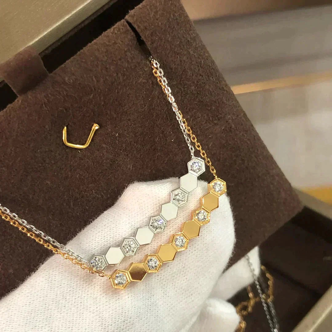 [Marin-Jewelry]BEE LOVE NECKLACE DIAMOND