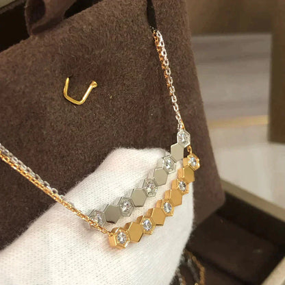 [Marin-Jewelry]BEE LOVE NECKLACE DIAMOND