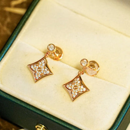 [Marin-Jewelry]STAR DIAMONDS EARRINGS GOLD