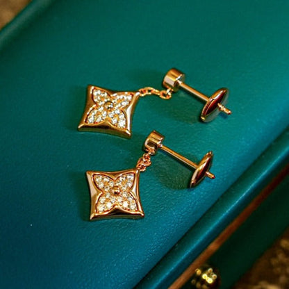 [Marin-Jewelry]STAR DIAMONDS EARRINGS GOLD