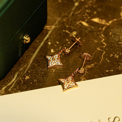[Marin-Jewelry]STAR DIAMONDS EARRINGS GOLD