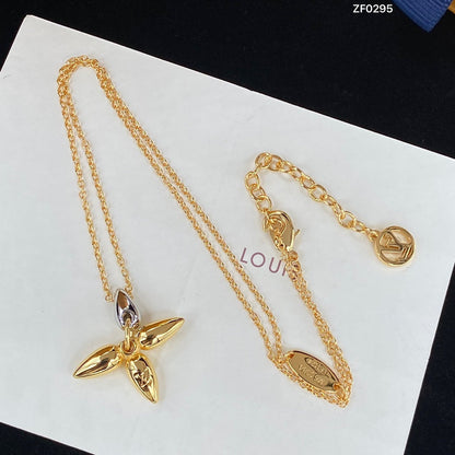 [Marin-Jewelry]LOUISETTE PEDANT GOLD NECKLACE