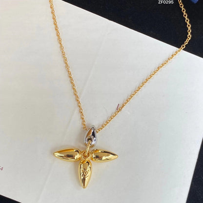 [Marin-Jewelry]LOUISETTE PEDANT GOLD NECKLACE