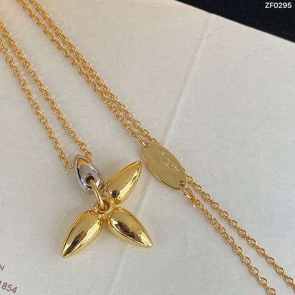 [Marin-Jewelry]LOUISETTE PEDANT GOLD NECKLACE