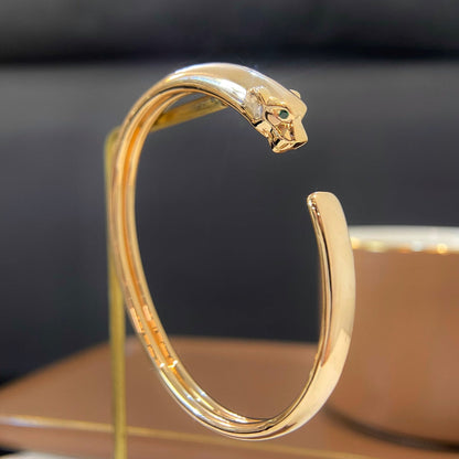 [Marin-Jewelry]PANTHERE GOLD OPEN BRACELET