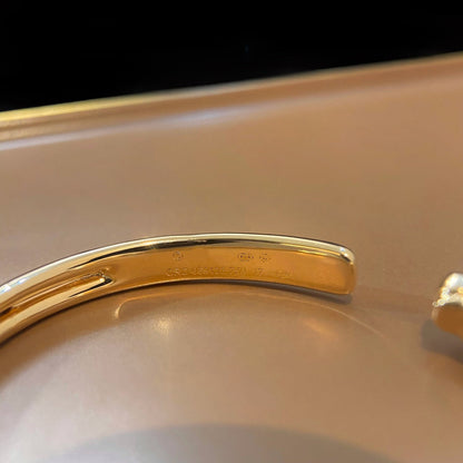 [Marin-Jewelry]PANTHERE GOLD OPEN BRACELET