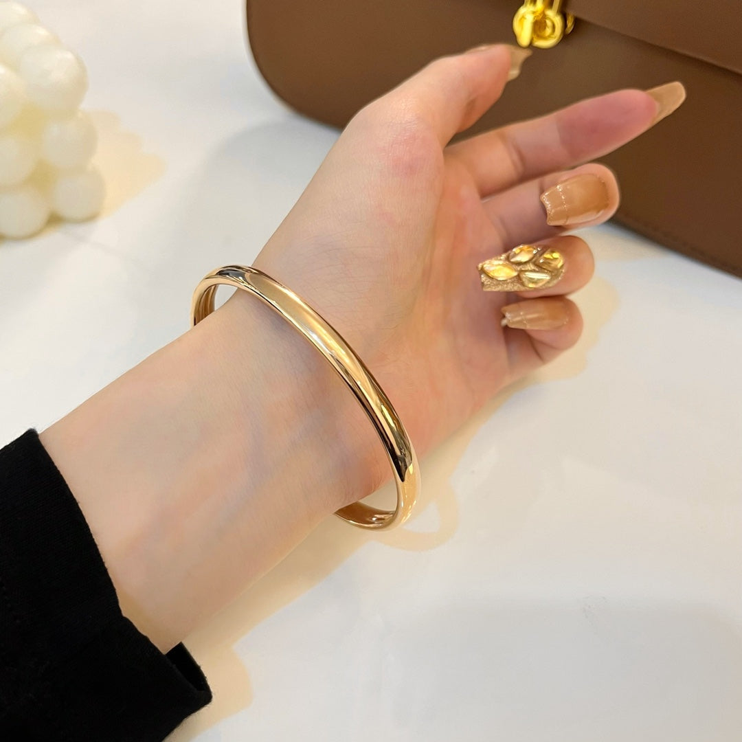 [Marin-Jewelry]PANTHERE GOLD OPEN BRACELET